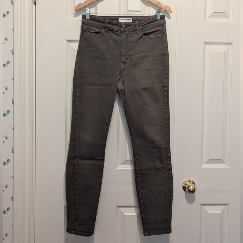 EUC American Apparel High-rise Pencil Jeans